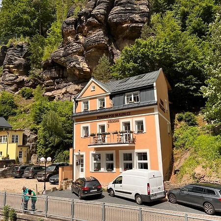 Pension Pod Skalou Hrensko Exterior photo